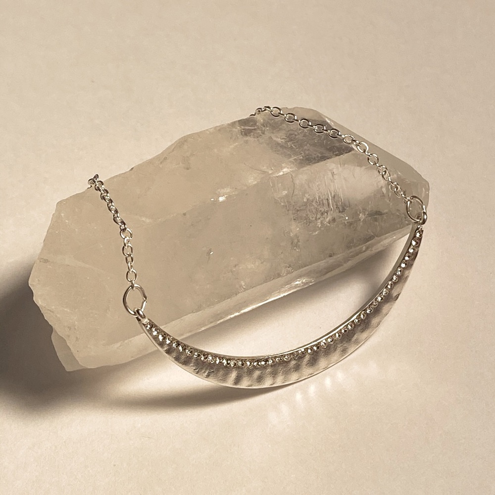 Crescent necklace